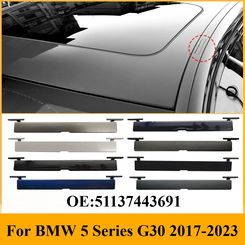 For BMW 5 Series G30 2017-2023 Roof Rack Cover Trim 51137443691 Car Roof Flow Strip Cap Replacement Exterior Upgrade Accessories
For BMW 5 Series G30 2017-2023 Roof Rack Cover Trim 51137443691 Car Roof Flow Strip Cap Replacement Exterior Upgrade Accessories