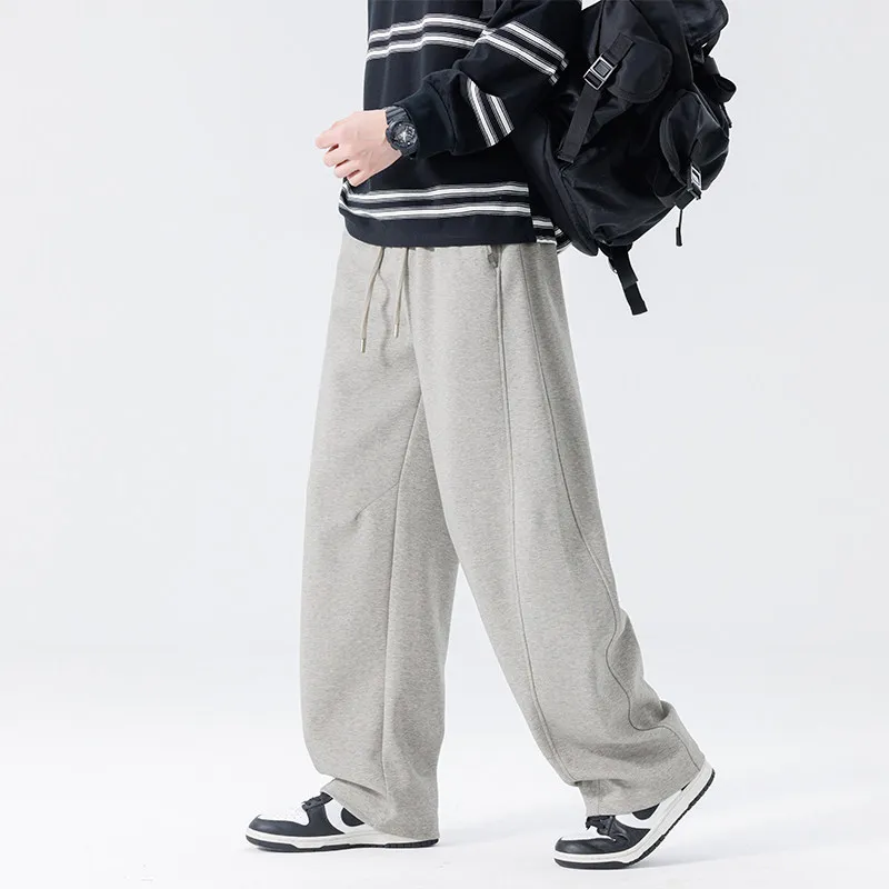 Men's Straight Leg Casual Pants Spring Autumn Style Loose Fit Sweatpants Heavy Duty Sport Long Trousers Summer Fashion
Men's Straight Leg Casual Pants Spring Autumn Style Loose Fit Sweatpants Heavy Duty Sport Long Trousers Summer Fashion