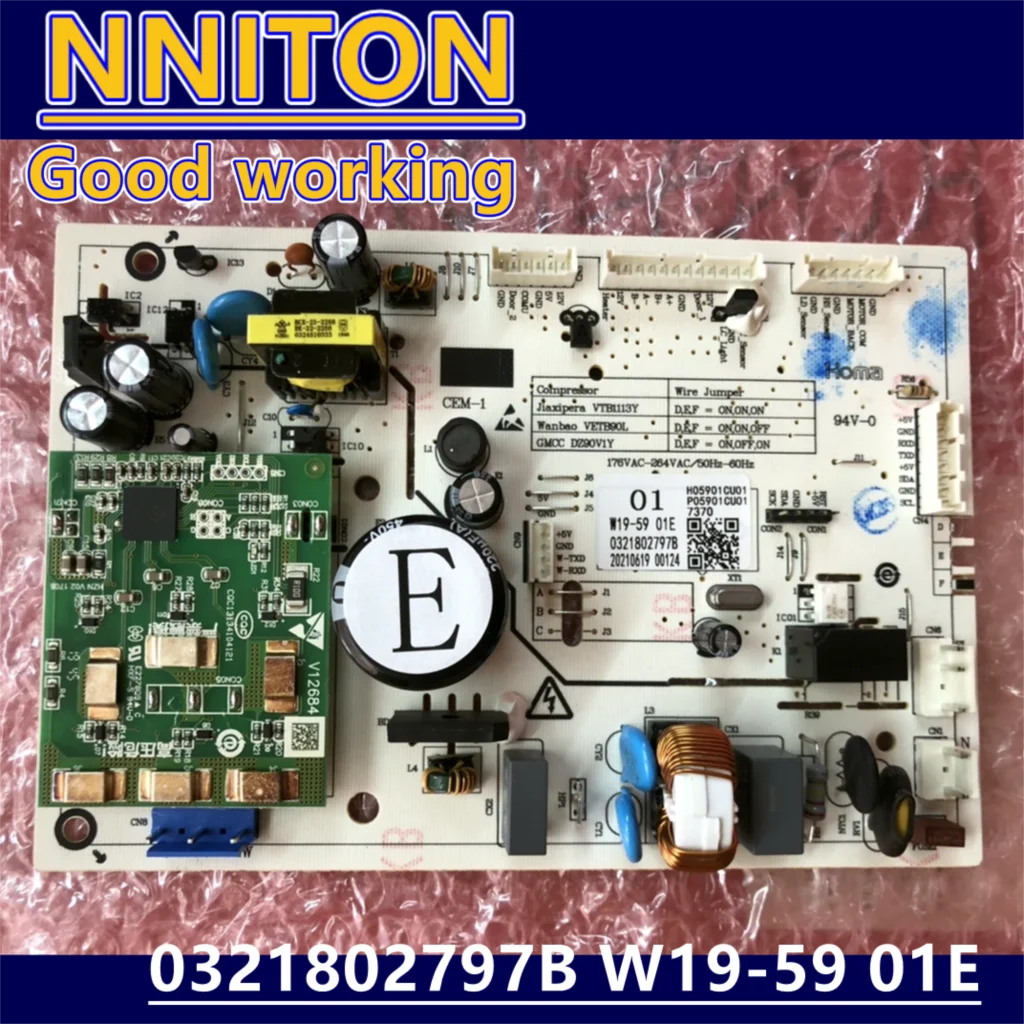 Electrolux Homa Refrigerator Computer Board Main Board ZHE3201HGA ZSE5202HPA ZSE5202HGA W19-76 W19-59
Electrolux Homa Refrigerator Computer Board Main Board ZHE3201HGA ZSE5202HPA ZSE5202HGA W19-76 W19-59