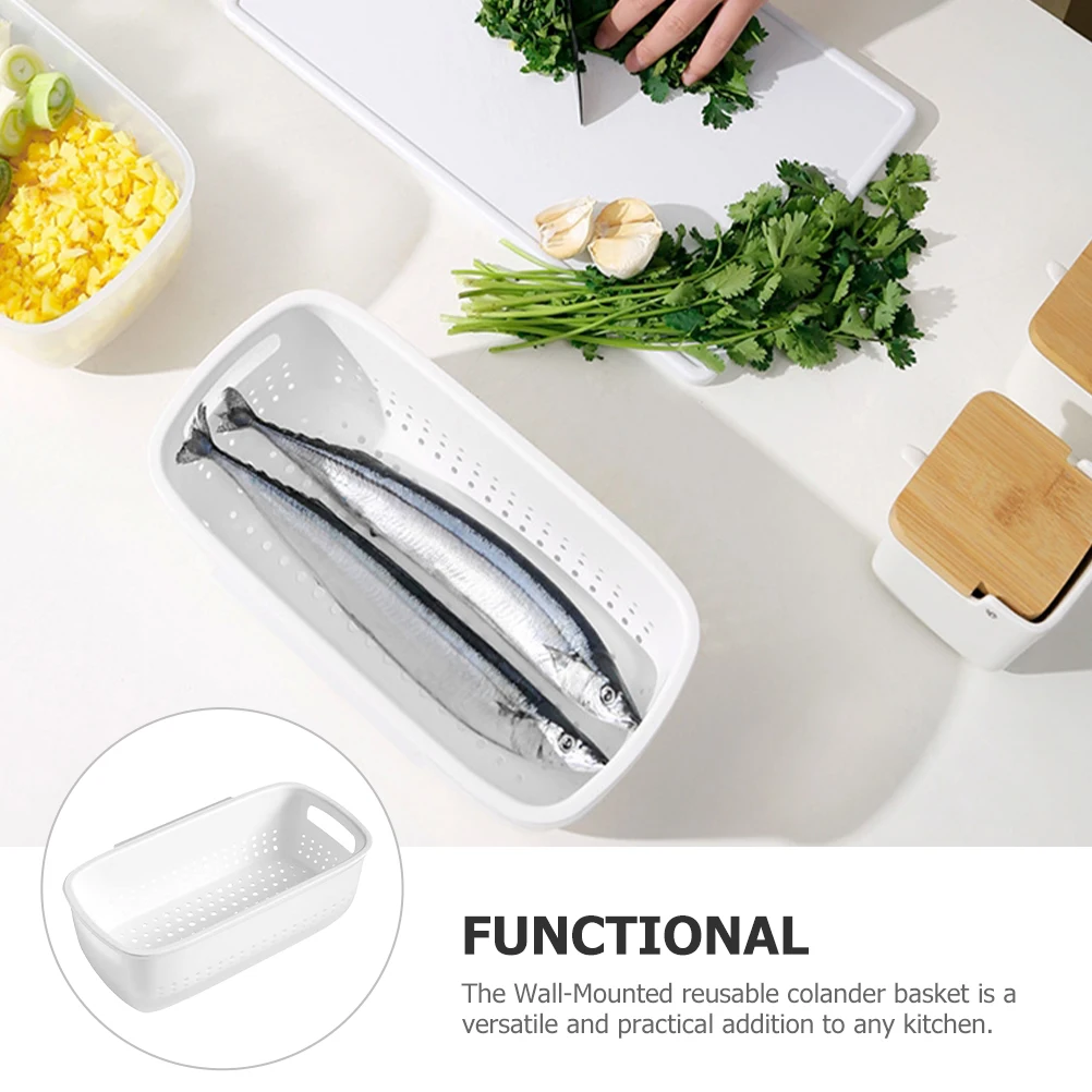 Double Layer Basket White PP Kitchen Vegetable Draining Basket For Kitchen Fruit Washing Strainer Storage Baskets Draining
Double Layer Basket White PP Kitchen Vegetable Draining Basket For Kitchen Fruit Washing Strainer Storage Baskets Draining
