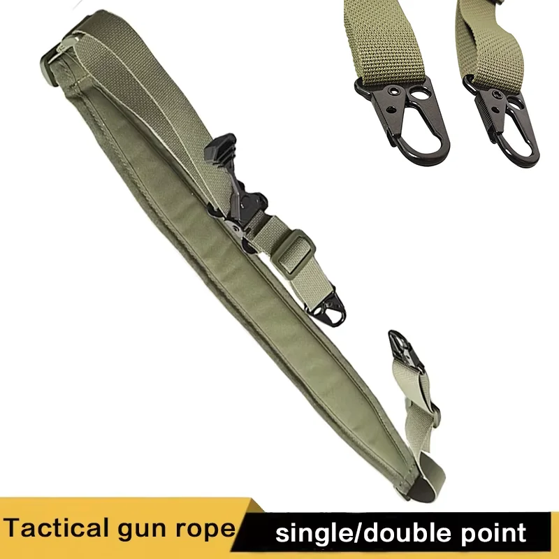 Tactical rifle slings, detachable modular gun ropes, shooting accessories, sling accessories
Tactical rifle slings, detachable modular gun ropes, shooting accessories, sling accessories