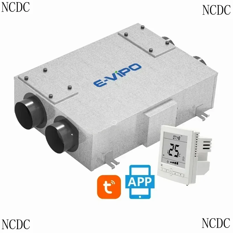 Flow VMC Heat Recovery HRV Bypass Function Extract Double Way Ventilation System
Flow VMC Heat Recovery HRV Bypass Function Extract Double Way Ventilation System