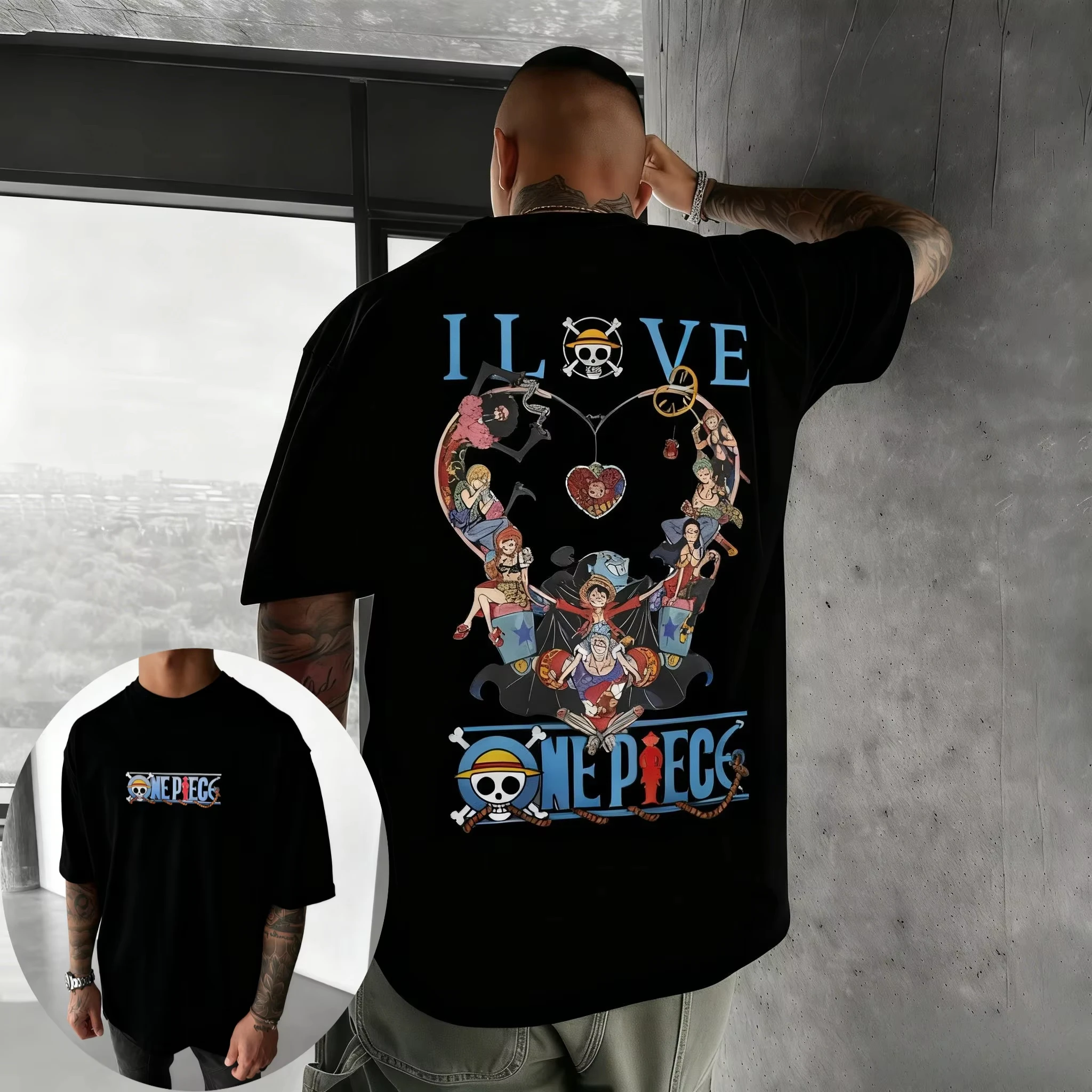 2026 new One Piece Men's and Women's T-shirts - Straw Hat Pirates Anime Simple Basic Style T-shirt Short Sleeve
2026 new One Piece Men's and Women's T-shirts - Straw Hat Pirates Anime Simple Basic Style T-shirt Short Sleeve