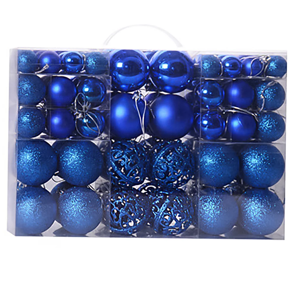 100 Pcs Christmas Ball Decoration Hanging for Xmas Party Supply Tree Hangings Ornament Decorations Adornment Pendant
100 Pcs Christmas Ball Decoration Hanging for Xmas Party Supply Tree Hangings Ornament Decorations Adornment Pendant