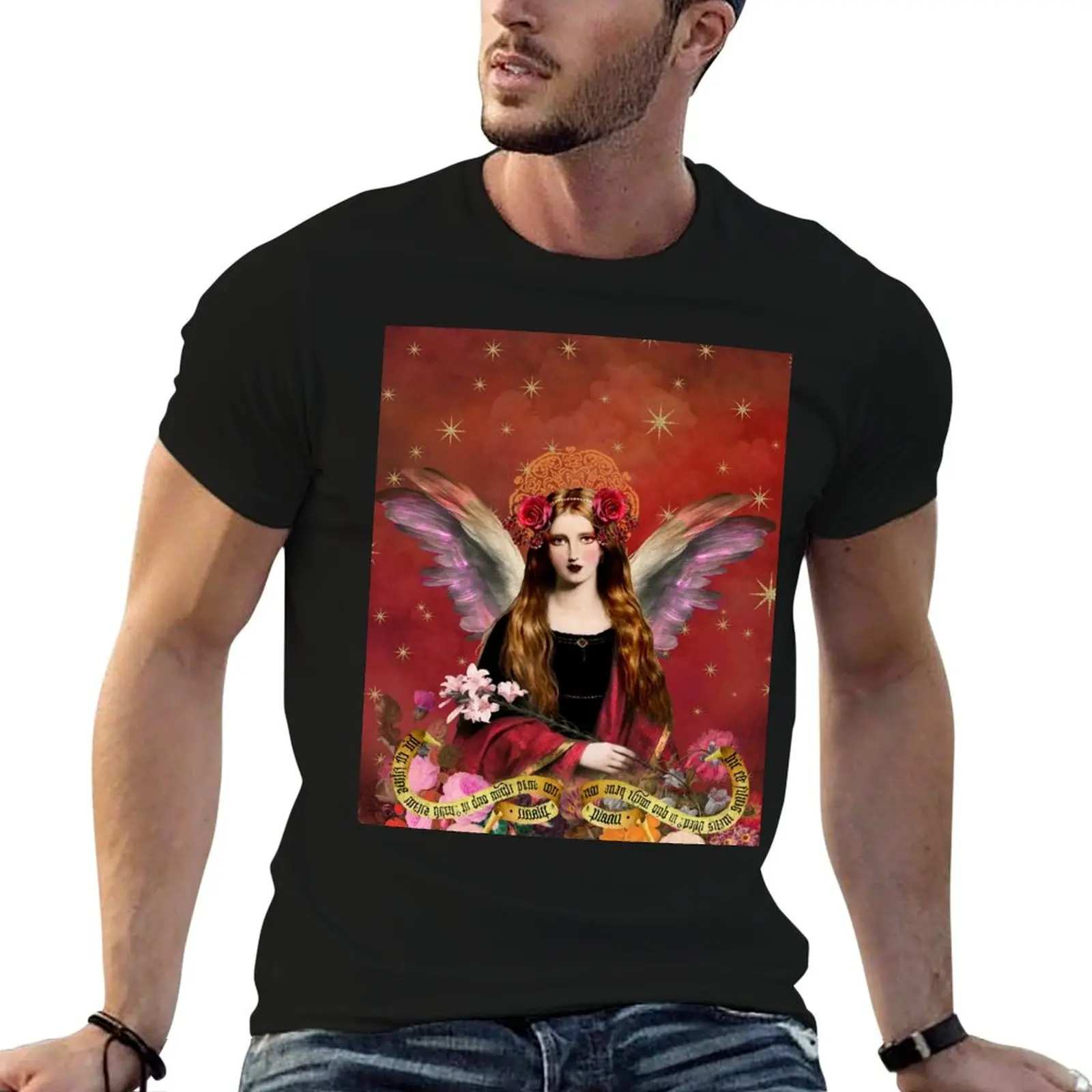Pre Raphaelite Angel In Red T-Shirt anime graphics sweat street wear mens tall t shirts
Pre Raphaelite Angel In Red T-Shirt anime graphics sweat street wear mens tall t shirts