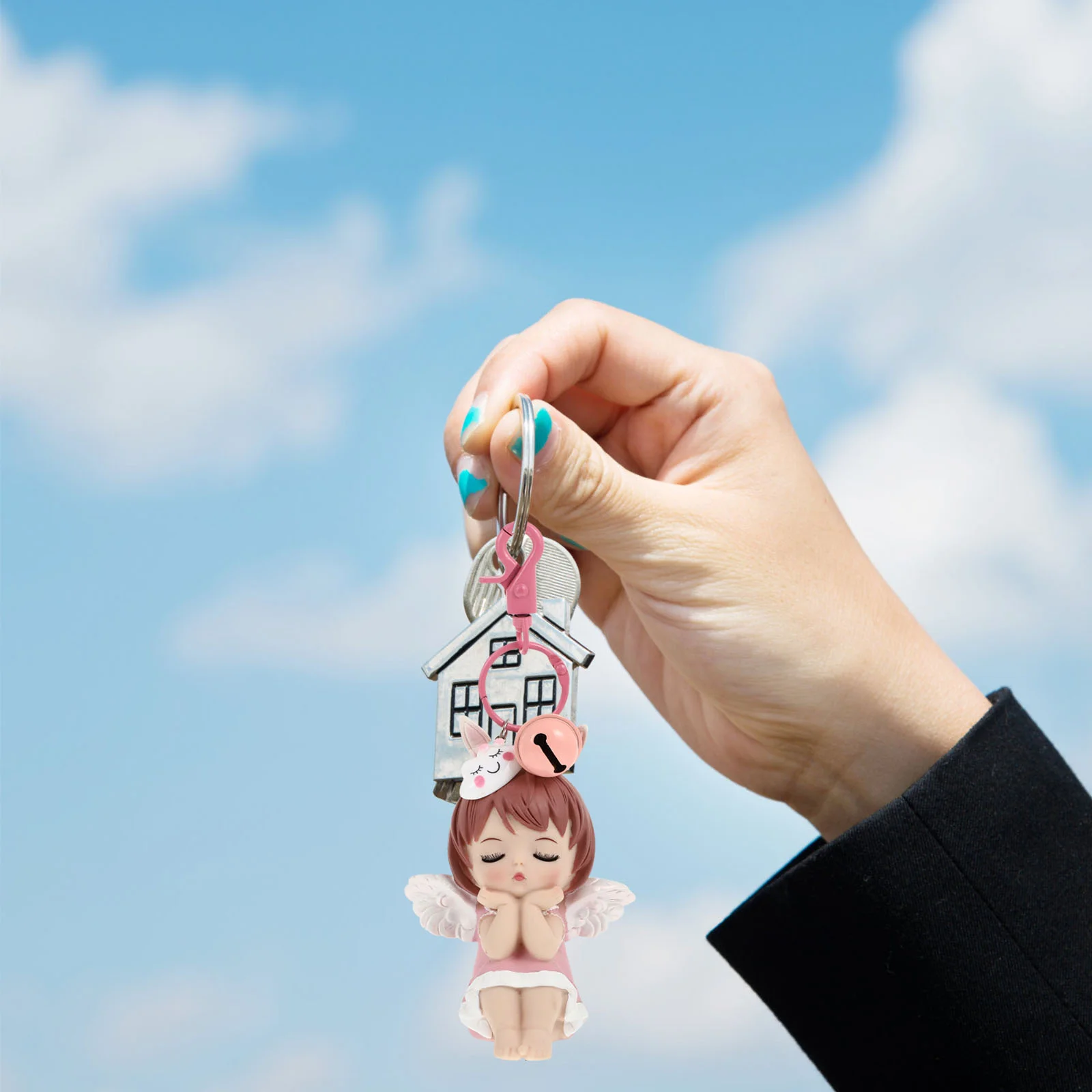 Car Key Chain Handbag Decor Plush Keychain Charm for Women Aluminum Alloy Baby Accessories
Car Key Chain Handbag Decor Plush Keychain Charm for Women Aluminum Alloy Baby Accessories
