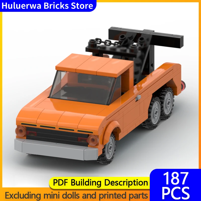 Speed Hypercar Model MOC Building Bricks F-350 Heavy-Duty Pickup Truck Modular Technology Gifts Holiday Assemble Children Toys
Speed Hypercar Model MOC Building Bricks F-350 Heavy-Duty Pickup Truck Modular Technology Gifts Holiday Assemble Children Toys
