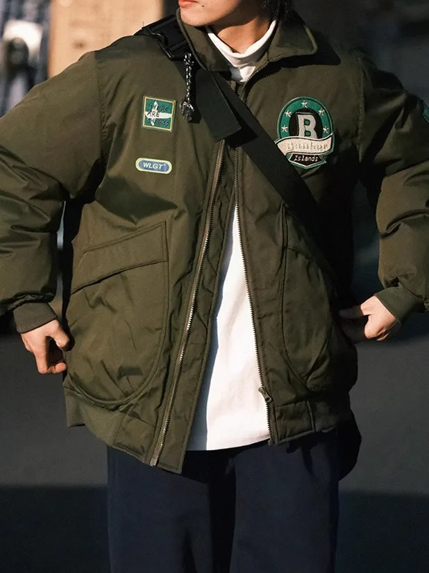 Мужская осенне-зимняя куртка в американском ретро-стиле, повседневная, из хлопка, в японском трендовом стиле, брендовая, для пар, хлопковая куртка-пилот с утеплителем...
Мужская осенне-зимняя куртка в американском ретро-стиле, повседневная, из хлопка, в японском трендовом стиле, брендовая, для пар, хлопковая куртка-пилот с утеплителем...