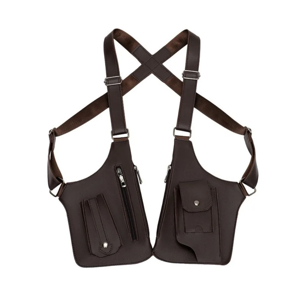 Leather Strap Underarm Strap Wallet Pocket Luxury Vintage Mobile Phone Purse Vest Bag Anti-Theft Double Shoulder Pouch Wallet
Leather Strap Underarm Strap Wallet Pocket Luxury Vintage Mobile Phone Purse Vest Bag Anti-Theft Double Shoulder Pouch Wallet