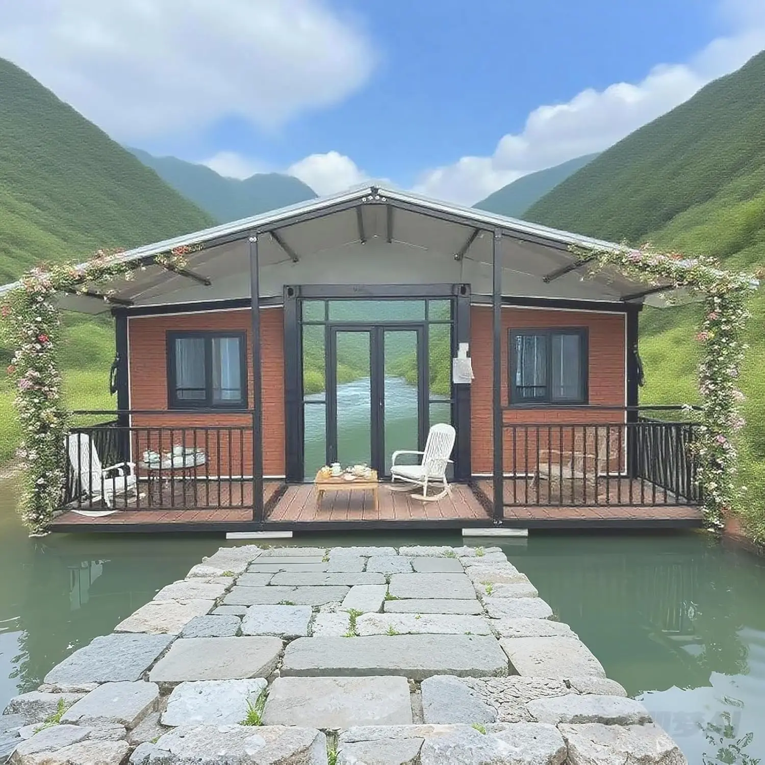 20Ft Container House Luxury Prefabricated Steel Tiny House Foldable Mobile Extendable Mobile Container Home Prefab Folding House
20Ft Container House Luxury Prefabricated Steel Tiny House Foldable Mobile Extendable Mobile Container Home Prefab Folding House