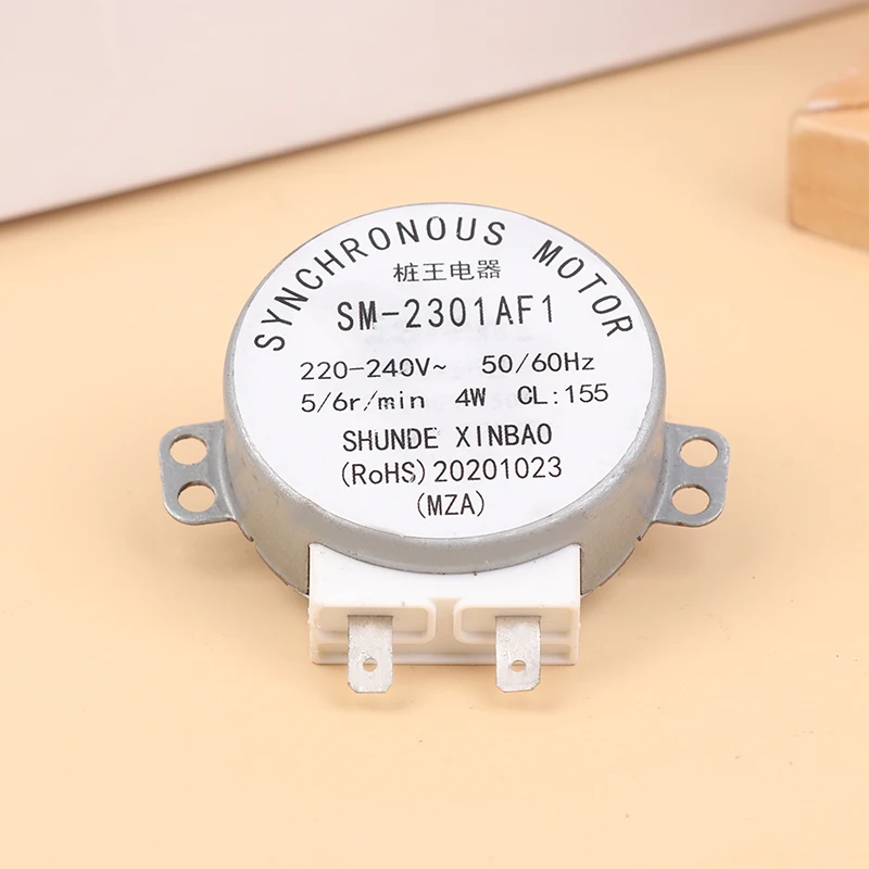 Вращающийся стол для микроволновой печи, 220-240 В, 50 Гц, CW/CCW, синхронный двигатель, приблизительный вал, 4 об/мин
Вращающийся стол для микроволновой печи, 220-240 В, 50 Гц, CW/CCW, синхронный двигатель, приблизительный вал, 4 об/мин