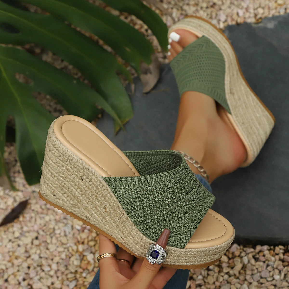 Women Sandals Peep-Toe Shoes Woman High-Heeled Platforms Slides Women Casual Wedges for Women High Sandals Zapatos De Mujer
Women Sandals Peep-Toe Shoes Woman High-Heeled Platforms Slides Women Casual Wedges for Women High Sandals Zapatos De Mujer