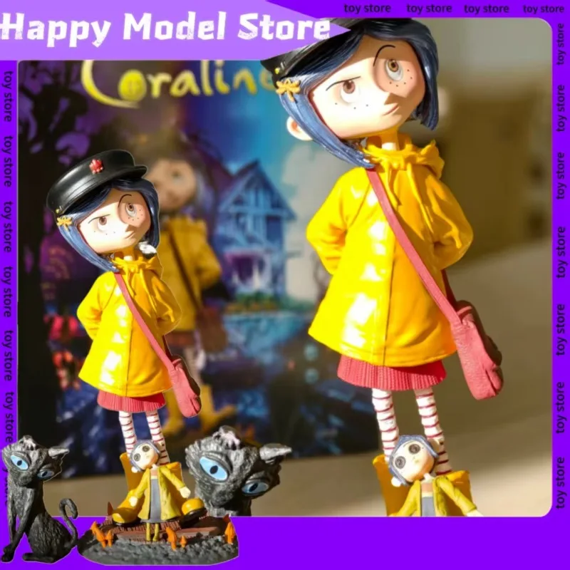 In Stock Caroline 20cm GK Handmade Yellow Raincoat Design Statue Black Cat Accessories Anime Ornament Collection Periphery Gift
In Stock Caroline 20cm GK Handmade Yellow Raincoat Design Statue Black Cat Accessories Anime Ornament Collection Periphery Gift