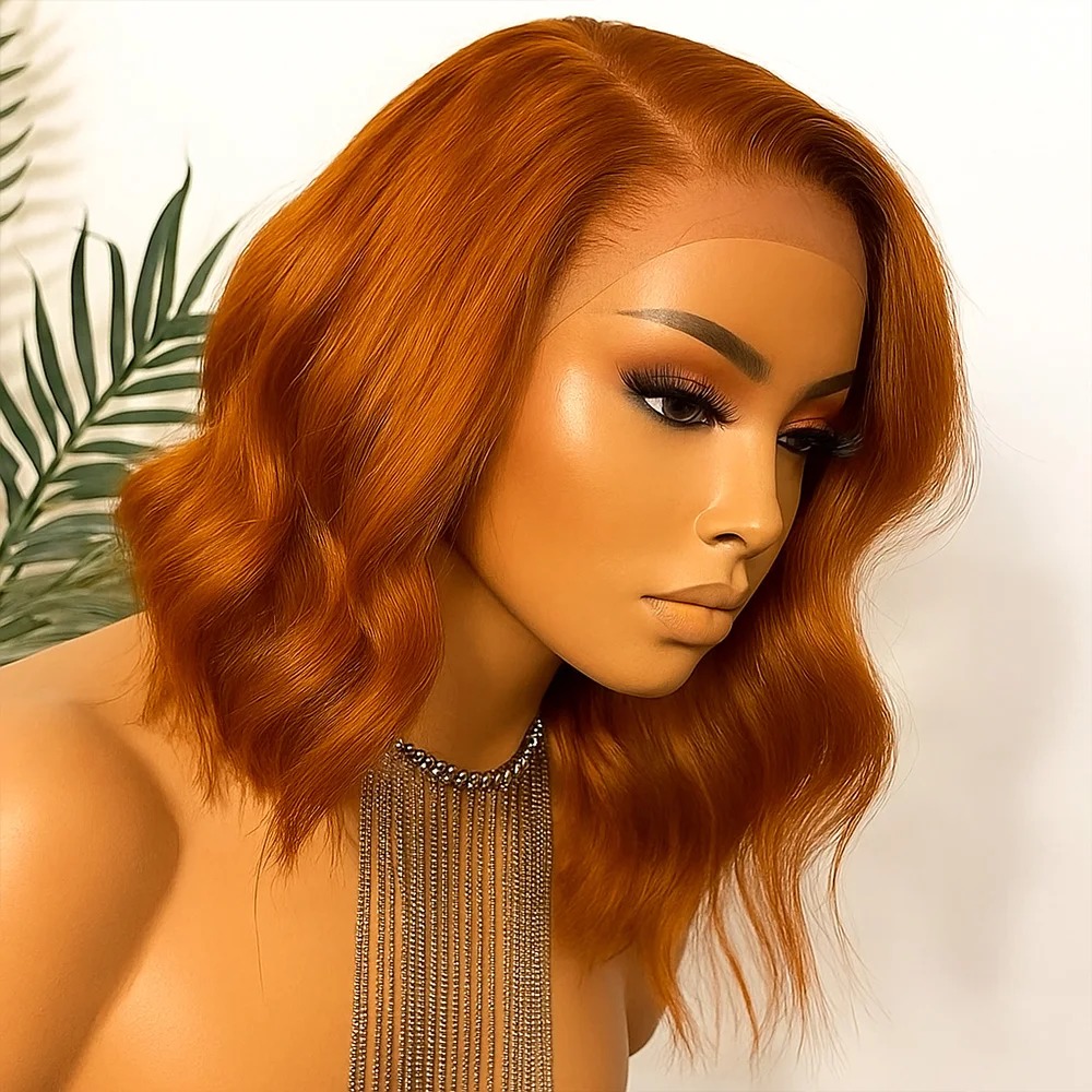 Имбирно-оранжевый короткий парик Боб Объемная волна 4x4 HD Парик с кружевной передней частью Clourse 200% Плотность Цветной кружевной фронтальный парик из человеческих волос для женщин
Имбирно-оранжевый короткий парик Боб Объемная волна 4x4 HD Парик с кружевной передней частью Clourse 200% Плотность Цветной кружевной фронтальный парик из человеческих волос для женщин