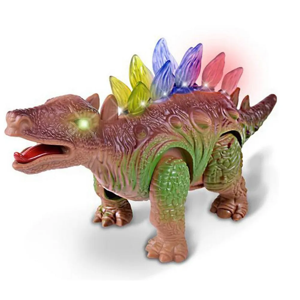 LED Light Up Walking Realistic Stegosaurus Dinosaur Electronic Simulation Roaring Sounds Educational Birthday Gift
LED Light Up Walking Realistic Stegosaurus Dinosaur Electronic Simulation Roaring Sounds Educational Birthday Gift