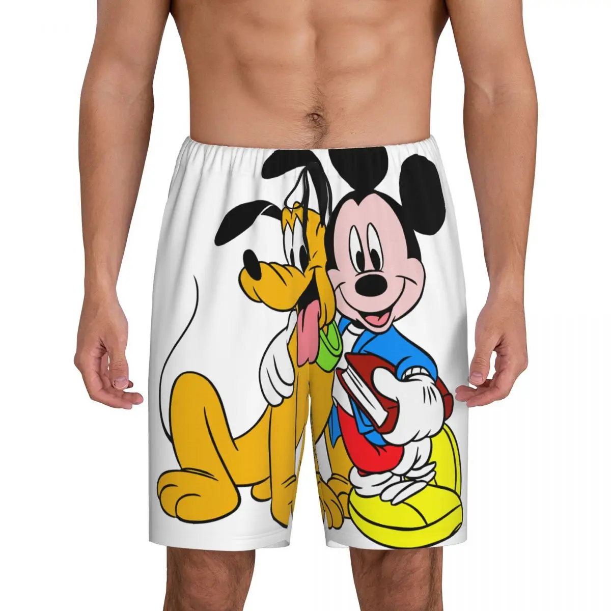 Men Minnie Mickey Mouse Cartoon Animation Pajama Shorts Custom Print Sleep Pjs Sleepwear Bottoms with Pockets
Men Minnie Mickey Mouse Cartoon Animation Pajama Shorts Custom Print Sleep Pjs Sleepwear Bottoms with Pockets