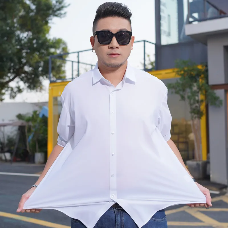 Men's Long Sleeve Shirt High Elasticity Hooded Big Size Casual Fashion Comfortable Breathable Men's Clothing Spring Autumn
Men's Long Sleeve Shirt High Elasticity Hooded Big Size Casual Fashion Comfortable Breathable Men's Clothing Spring Autumn
