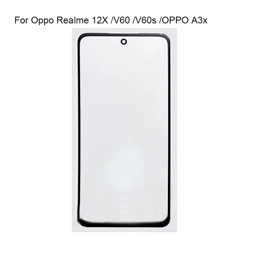 For Oppo Realme 12X V60 V60 S touch Screen Outer LCD Front Panel Screen Glass Lens Cover Without Flex Cable For OPPO A3x
For Oppo Realme 12X V60 V60 S touch Screen Outer LCD Front Panel Screen Glass Lens Cover Without Flex Cable For OPPO A3x