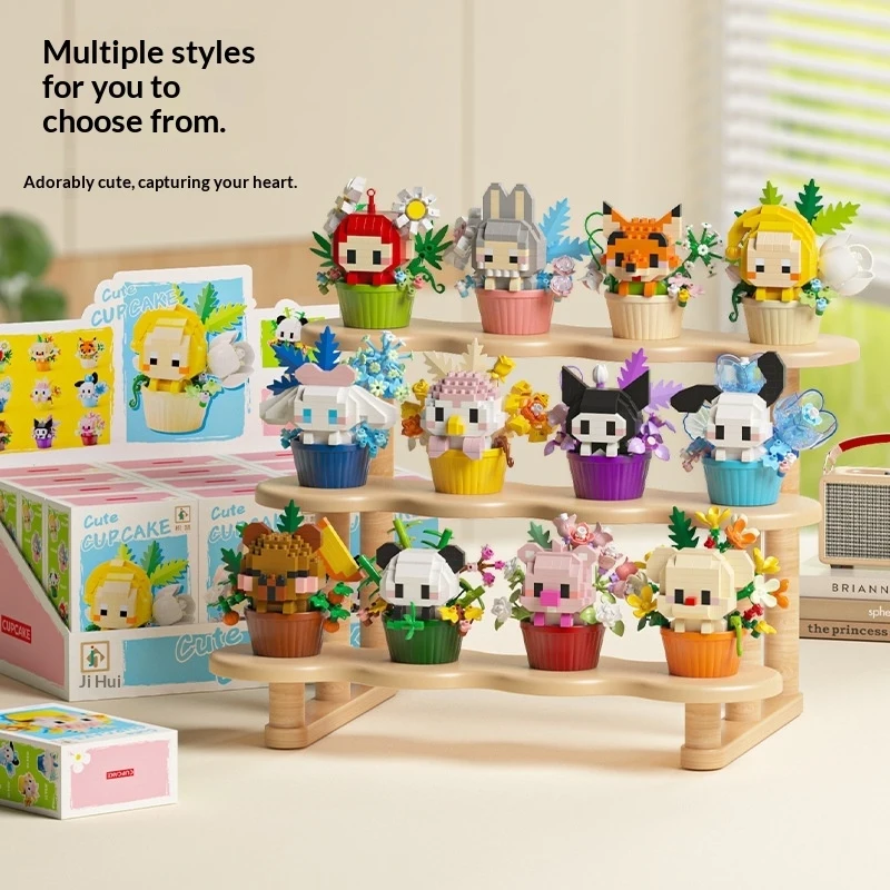 Mini Flower Building Blocks Set Cute Cup Shaped Potted Plant DIY Bricks Toy Desk Decoration Gift for Kids Adults
Mini Flower Building Blocks Set Cute Cup Shaped Potted Plant DIY Bricks Toy Desk Decoration Gift for Kids Adults