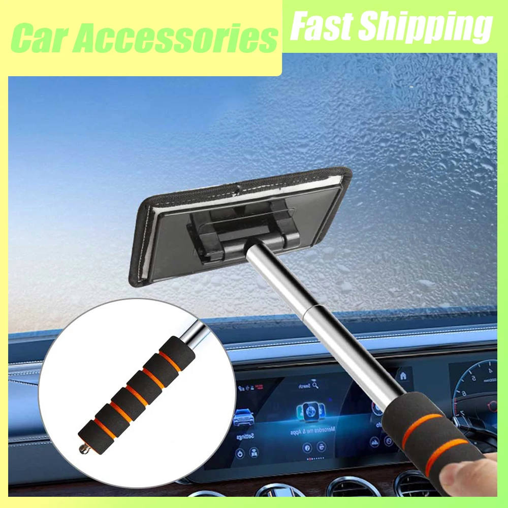 1pc Car Front Windshield Long Handles Cleaning Brush Car Telescoping Handle Soft Hair Brush Car Window Defogging Brush Tool
1pc Car Front Windshield Long Handles Cleaning Brush Car Telescoping Handle Soft Hair Brush Car Window Defogging Brush Tool