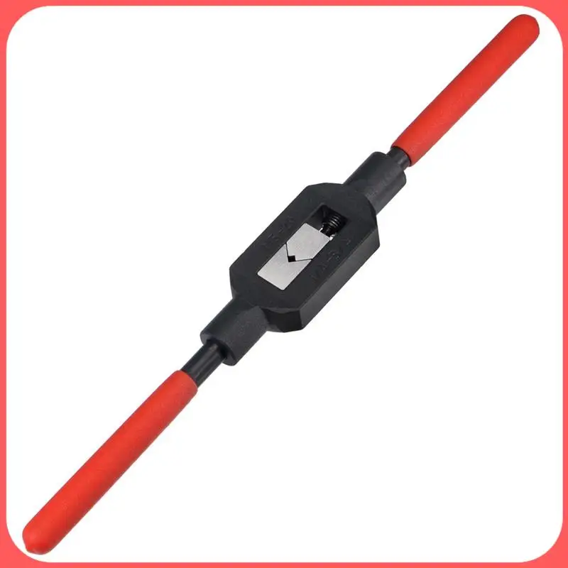 1 Piece Adjustable Tap Wrench Handle Black & Red Steel For 1/4-3/4Inch (UNC/UNF) / Metric M5-M20 Taps
1 Piece Adjustable Tap Wrench Handle Black & Red Steel For 1/4-3/4Inch (UNC/UNF) / Metric M5-M20 Taps