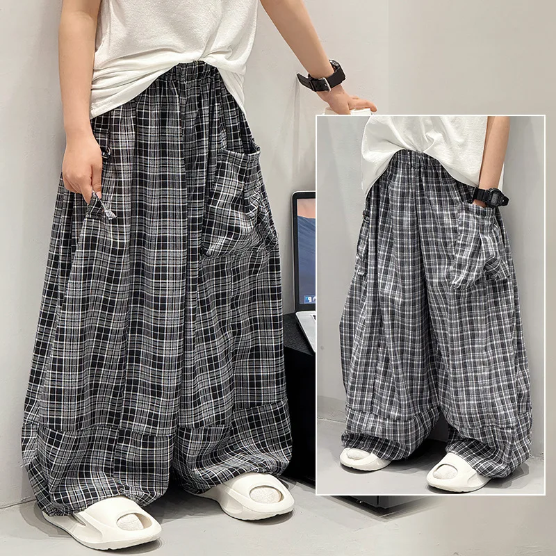 Baoduo children's clothing children's summer pants plaid trousers 2025 new boys casual pants mosquito-proof trousers
Baoduo children's clothing children's summer pants plaid trousers 2025 new boys casual pants mosquito-proof trousers