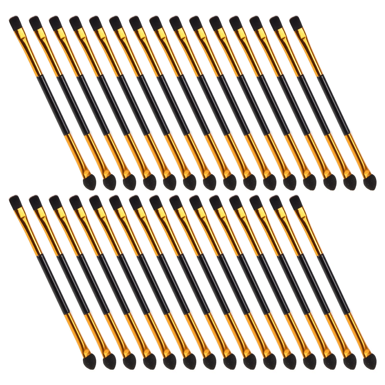 30Pcs Double Ended Eyeshadow Brush High Quality Artificial Fibers Natural Finish Makeup for Women Girls Brush Set
30Pcs Double Ended Eyeshadow Brush High Quality Artificial Fibers Natural Finish Makeup for Women Girls Brush Set