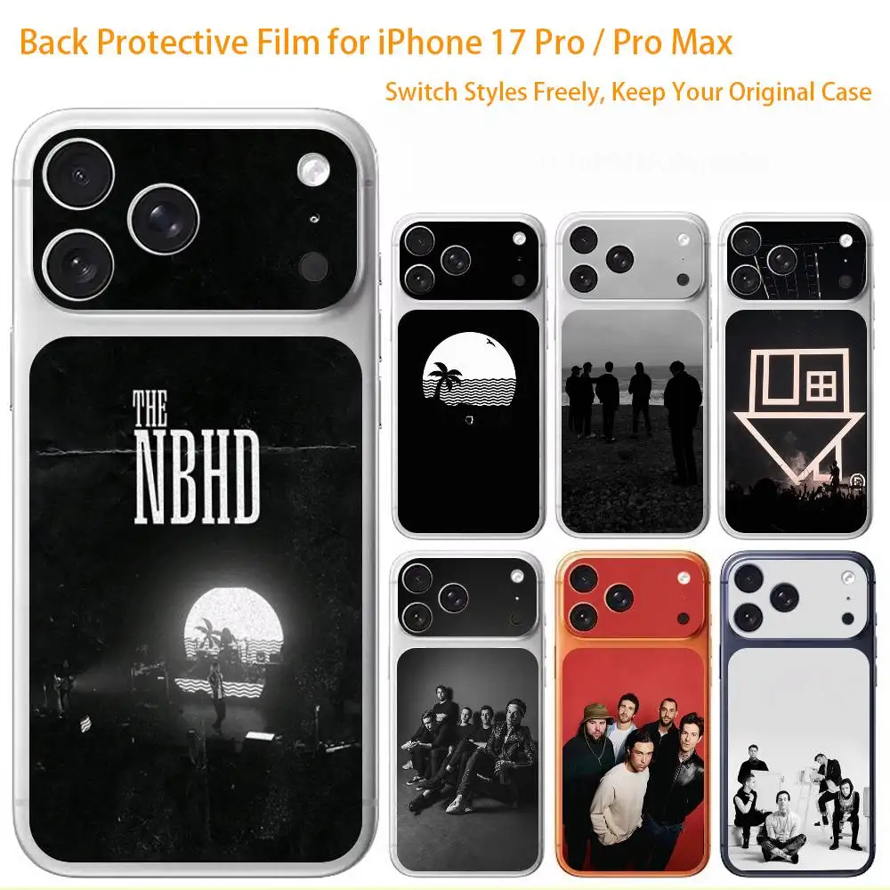 The N-Neighbourhood NBHD Premium Skin Wrap for iPhone 17 Pro/Max, Back Frame Camera Protective Decal (Not Case)
The N-Neighbourhood NBHD Premium Skin Wrap for iPhone 17 Pro/Max, Back Frame Camera Protective Decal (Not Case)