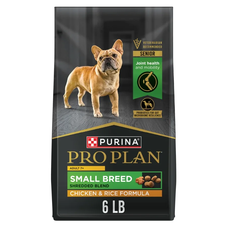 7 Plus Shredded Blend Chicken and Rice Formula Small Breed Dog Food Senior Formula, 6 lb Bag
7 Plus Shredded Blend Chicken and Rice Formula Small Breed Dog Food Senior Formula, 6 lb Bag