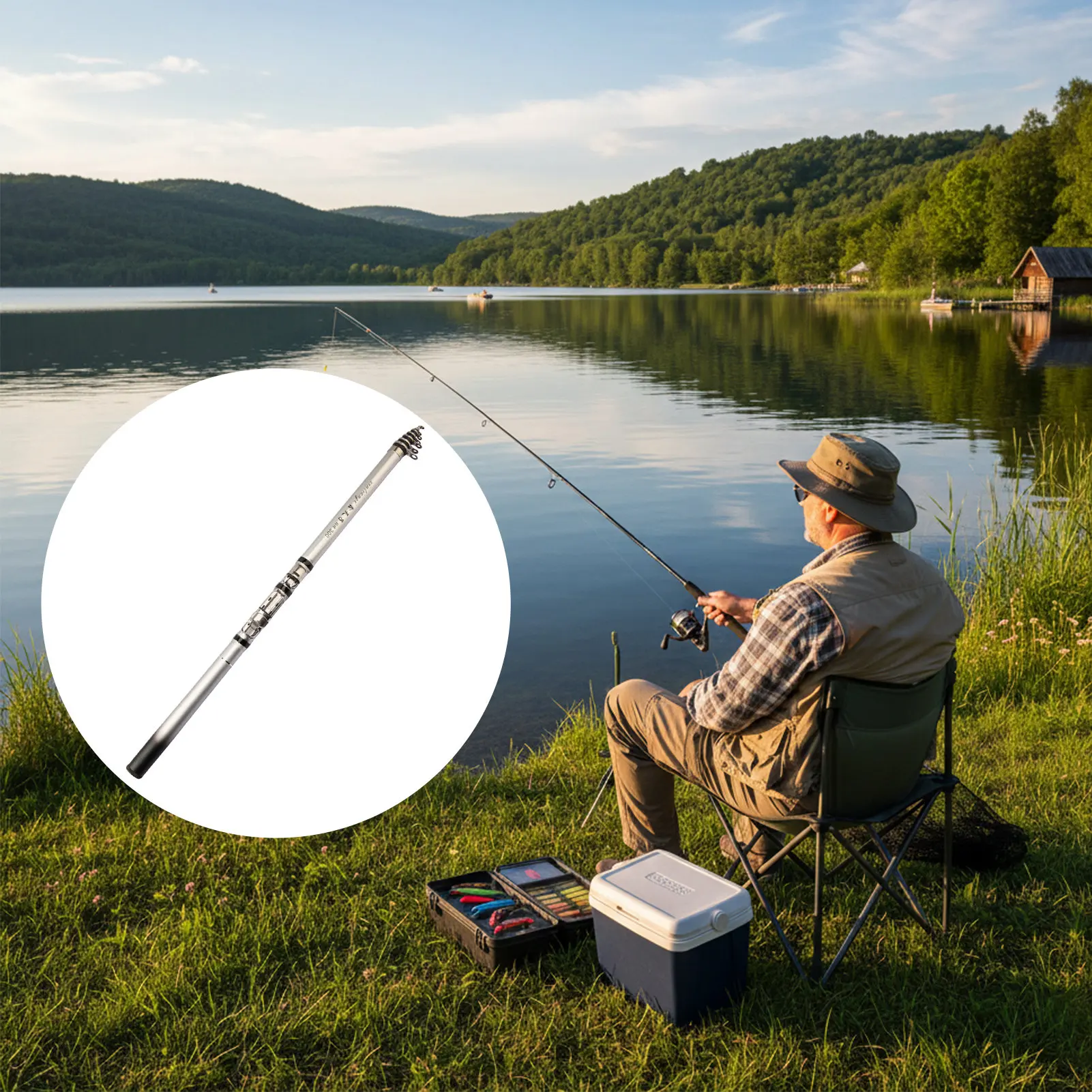 Carbon Fishing Portable Telescopic Design For Hand And Sea Use With Density Carbon Fiber
Carbon Fishing Portable Telescopic Design For Hand And Sea Use With Density Carbon Fiber