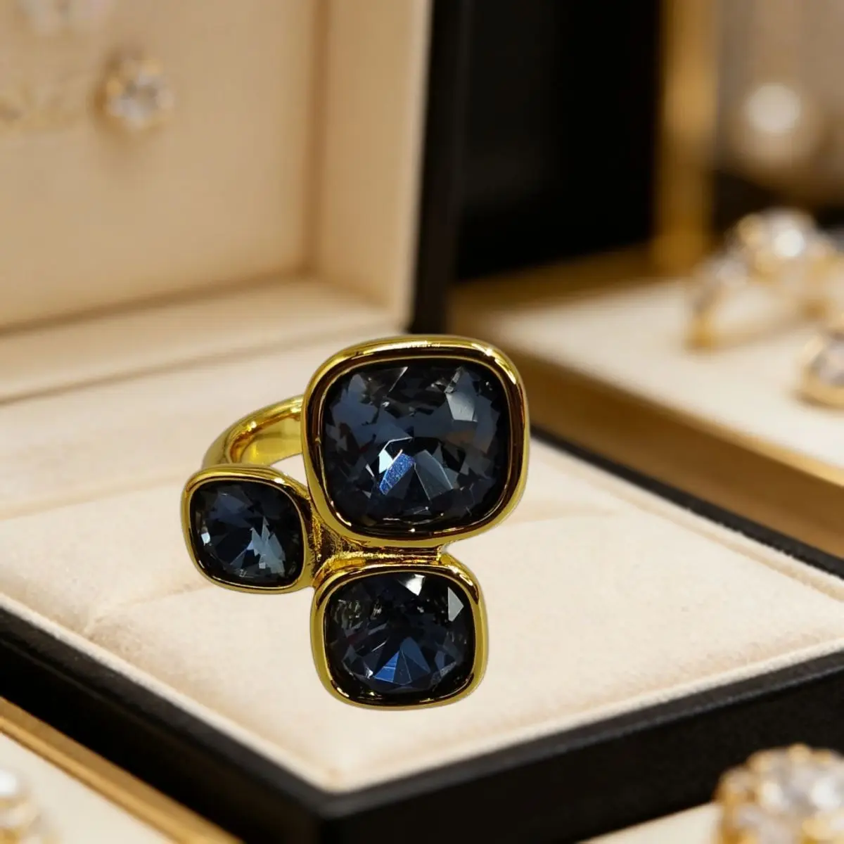 2026 Spain Dazzling Elegant Irregular Colored Crystal Rings Jewelry Accessories Festival Gifts
2026 Spain Dazzling Elegant Irregular Colored Crystal Rings Jewelry Accessories Festival Gifts