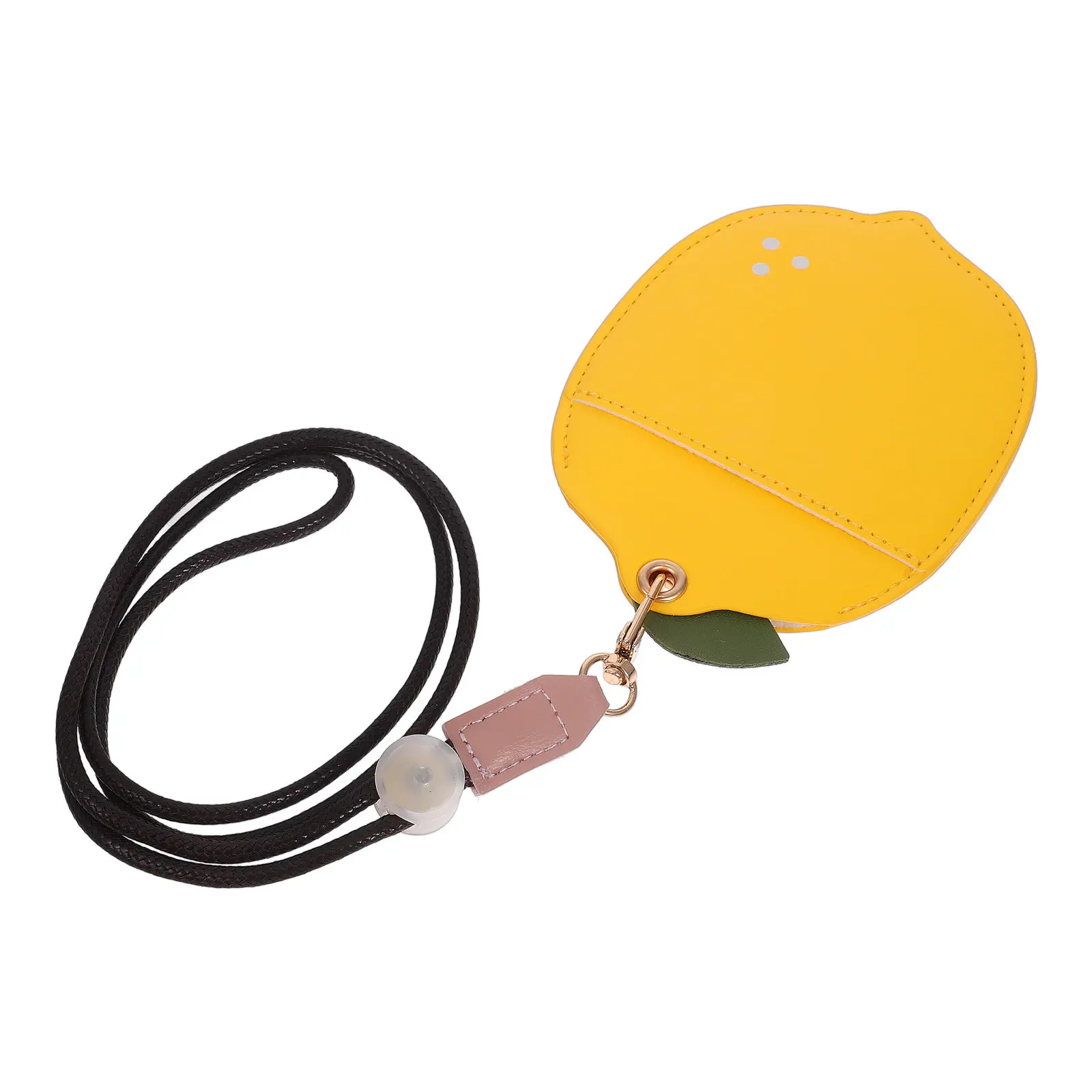 Lemon Badge Holder Stylish PU Cute Id Card Holder Neck Lanyard Badge Sleeve Protective Card Sleeve for Office
Lemon Badge Holder Stylish PU Cute Id Card Holder Neck Lanyard Badge Sleeve Protective Card Sleeve for Office