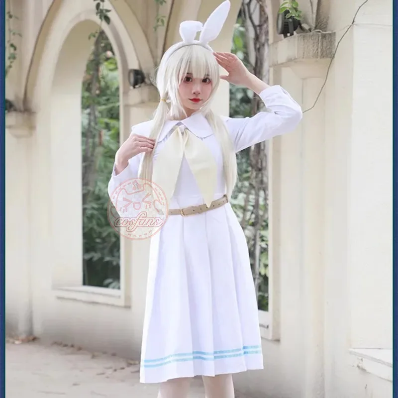 Anime Beastars White Rabbit Haru JK Uniform Dress White Dress Haru Cosplay Costume for Woman Girls Hallowmas Party Costume
Anime Beastars White Rabbit Haru JK Uniform Dress White Dress Haru Cosplay Costume for Woman Girls Hallowmas Party Costume