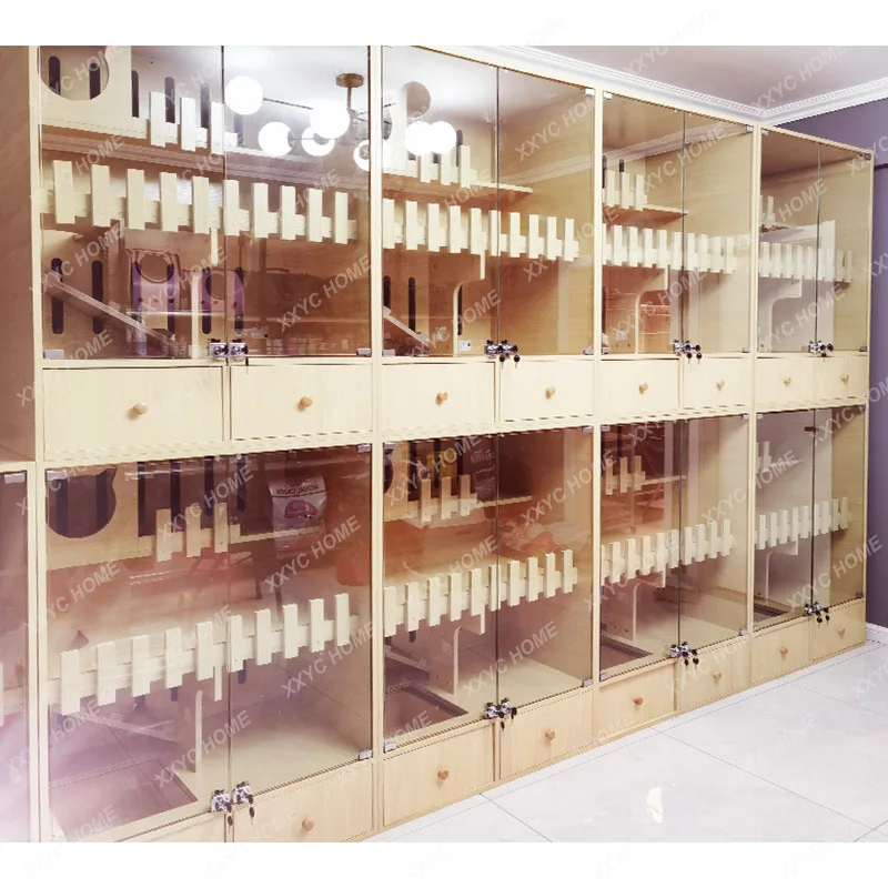 Ldisplay cabinet villa solid wood large space glass door cage cabinet foster care casette grandi per gatti
Ldisplay cabinet villa solid wood large space glass door cage cabinet foster care casette grandi per gatti