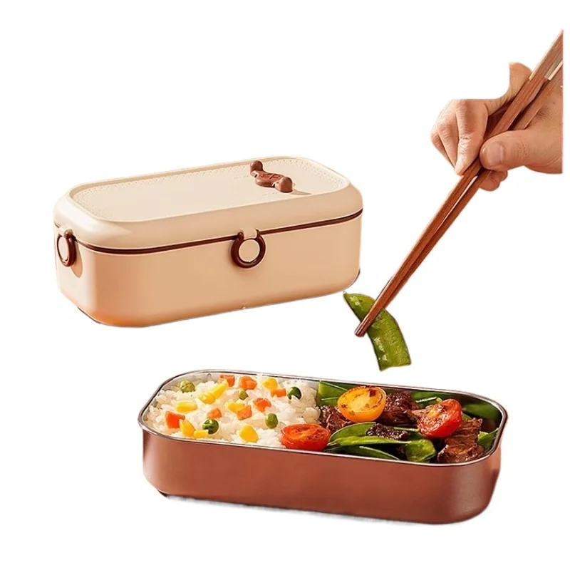 The thermal insulation lunch box can be plugged in for heating. The lunch box is plugged in for office workers. The hot meal art
The thermal insulation lunch box can be plugged in for heating. The lunch box is plugged in for office workers. The hot meal art