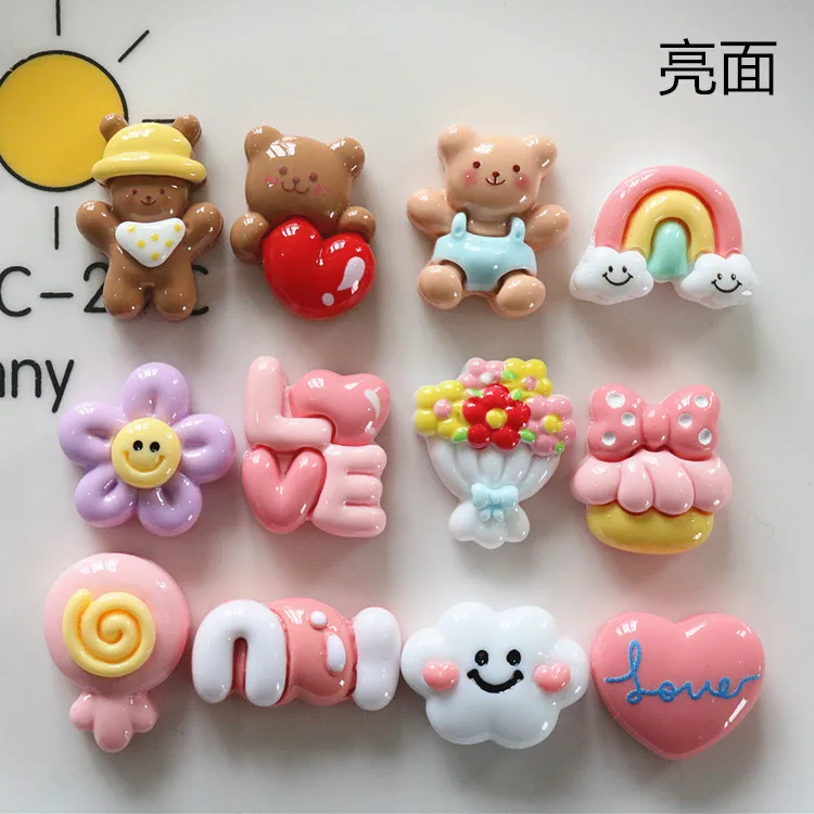 100pcs Cute Resin Flatback Miniature Cloud Flower DIY for Phone Case Hairpin Keychain Earrings Scrapbook Dollhouse Accessories 
100pcs Cute Resin Flatback Miniature Cloud Flower DIY for Phone Case Hairpin Keychain Earrings Scrapbook Dollhouse Accessories