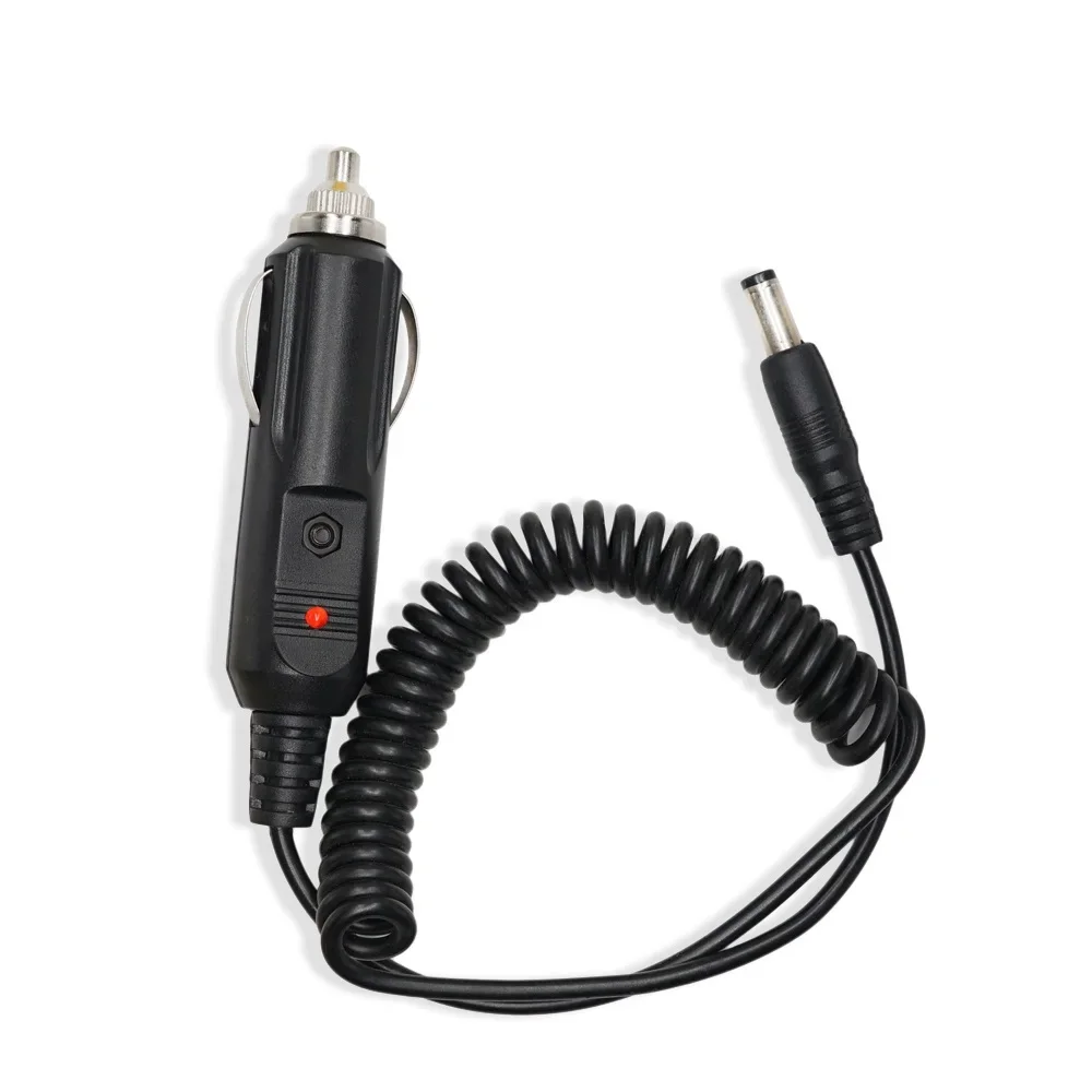 12V DC Power Car Charger for Walkie Talkie UV-5R UV9R UV-82 UV-9R Plus UV5RE 5RA Baofeng Accessories Radio Charge Base Cord
12V DC Power Car Charger for Walkie Talkie UV-5R UV9R UV-82 UV-9R Plus UV5RE 5RA Baofeng Accessories Radio Charge Base Cord