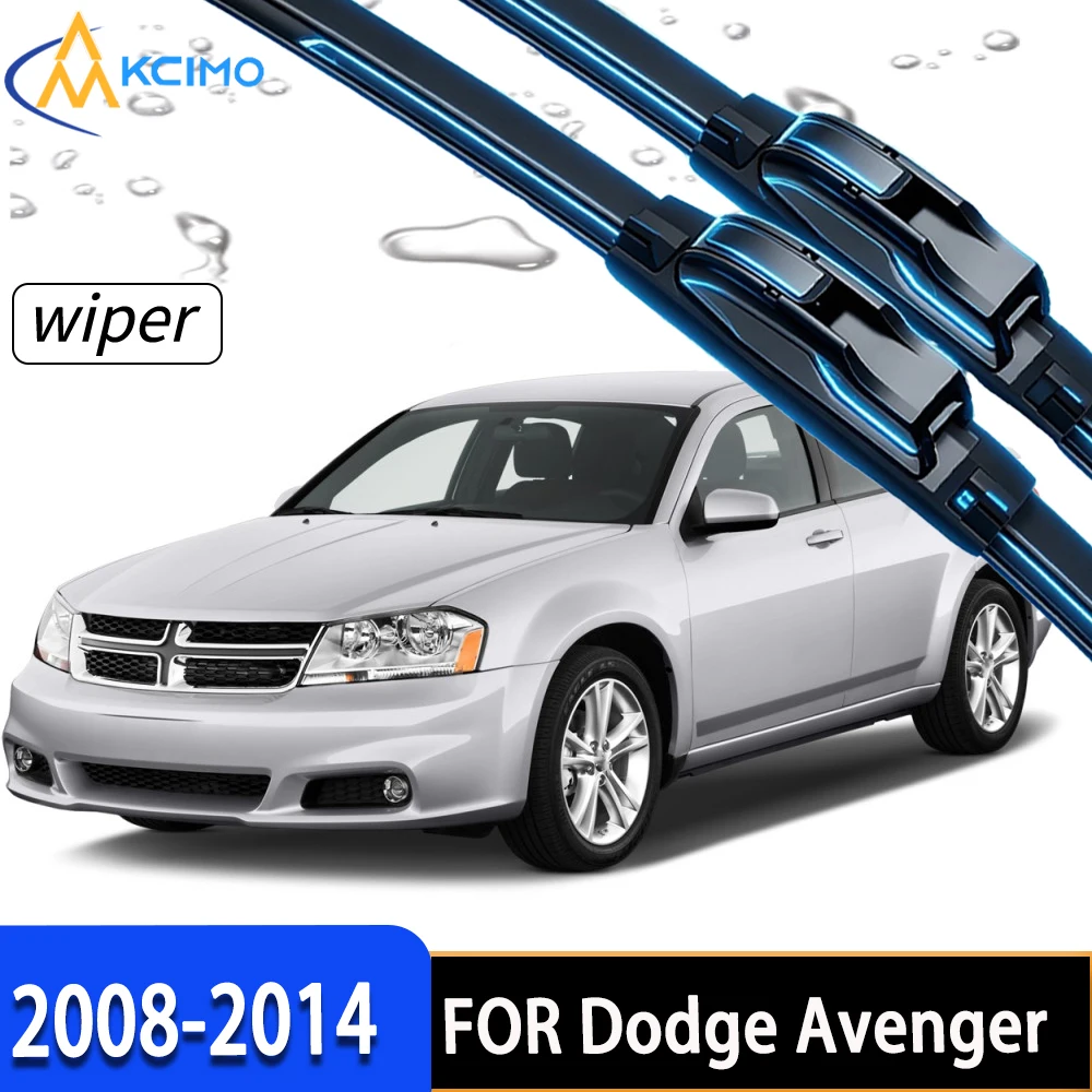 2Pcs Front Windshield Wiper Blades For Dodge Avenger 2008-2014, Premium Rubber Stable Wiping Perfect Fit Direct Replacement
2Pcs Front Windshield Wiper Blades For Dodge Avenger 2008-2014, Premium Rubber Stable Wiping Perfect Fit Direct Replacement