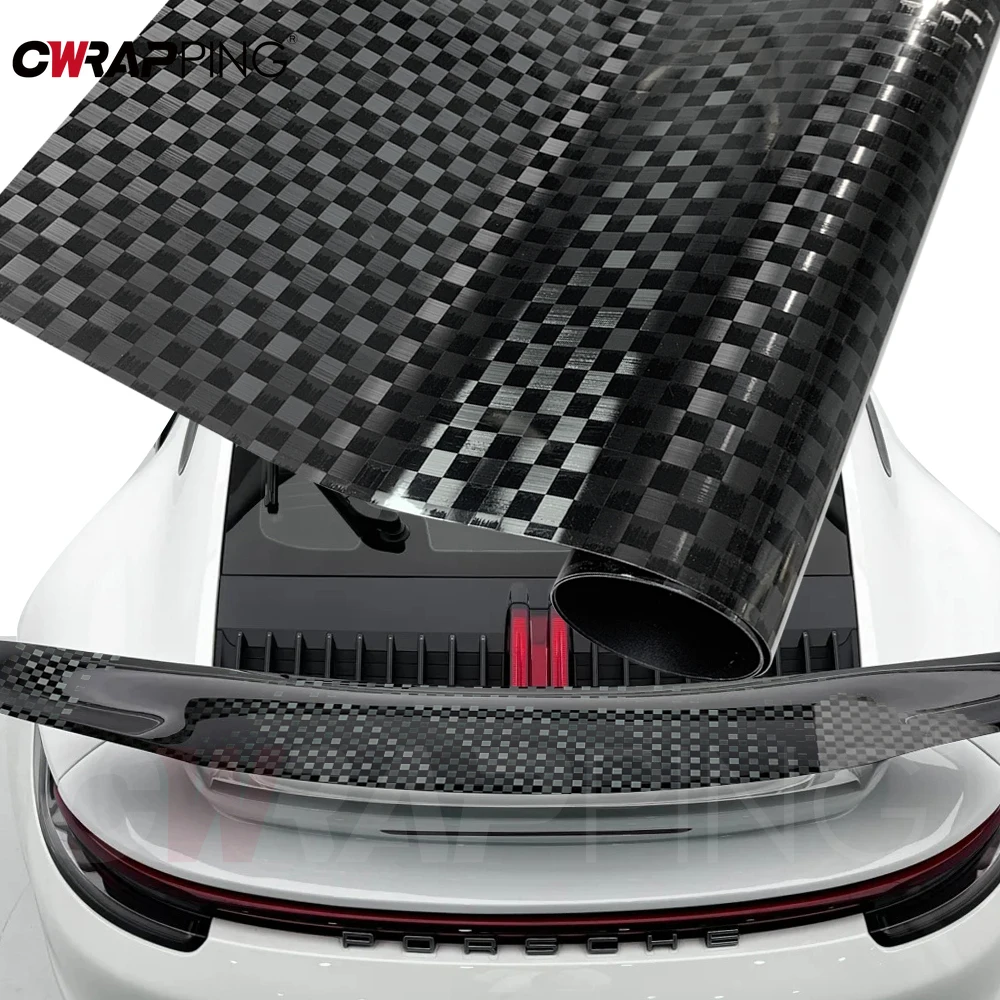 Motorcycle Vinyl Wrap Carbon Fiber Films Black Grid Decal Auto Body Waterproof Decoration Sticker for Car Motorcycle Accessories
Motorcycle Vinyl Wrap Carbon Fiber Films Black Grid Decal Auto Body Waterproof Decoration Sticker for Car Motorcycle Accessories