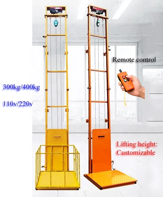 Indoor Outdoor Elevator for Disabled Freight Warehouse Cargo Small Home Elevator Lift Passenger Wal Mounting Height
Indoor Outdoor Elevator for Disabled Freight Warehouse Cargo Small Home Elevator Lift Passenger Wal Mounting Height