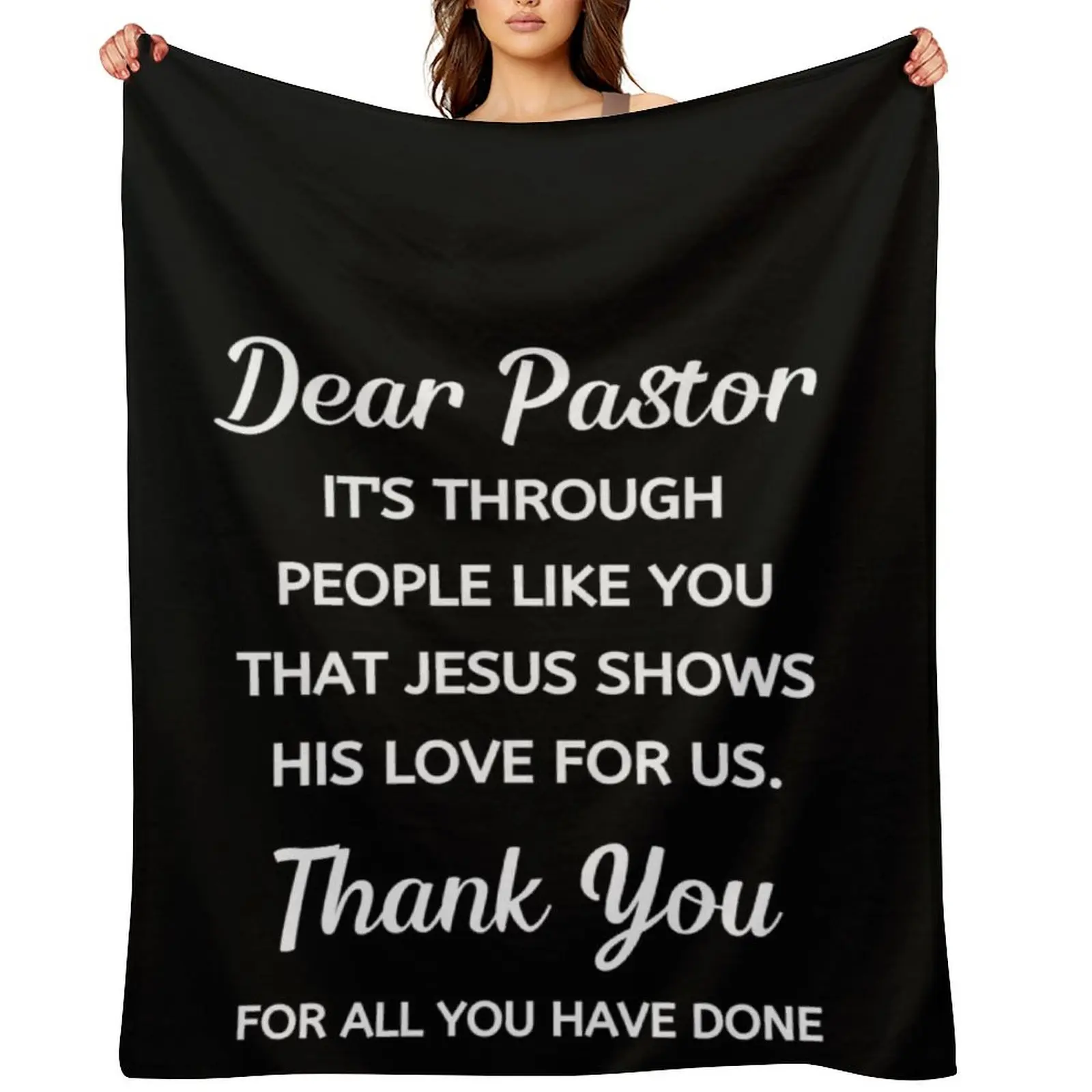 Pastor Appreciation Throw Blanket Sofa Throw Blankets For Bed cosplay anime Hairy Blankets
Pastor Appreciation Throw Blanket Sofa Throw Blankets For Bed cosplay anime Hairy Blankets