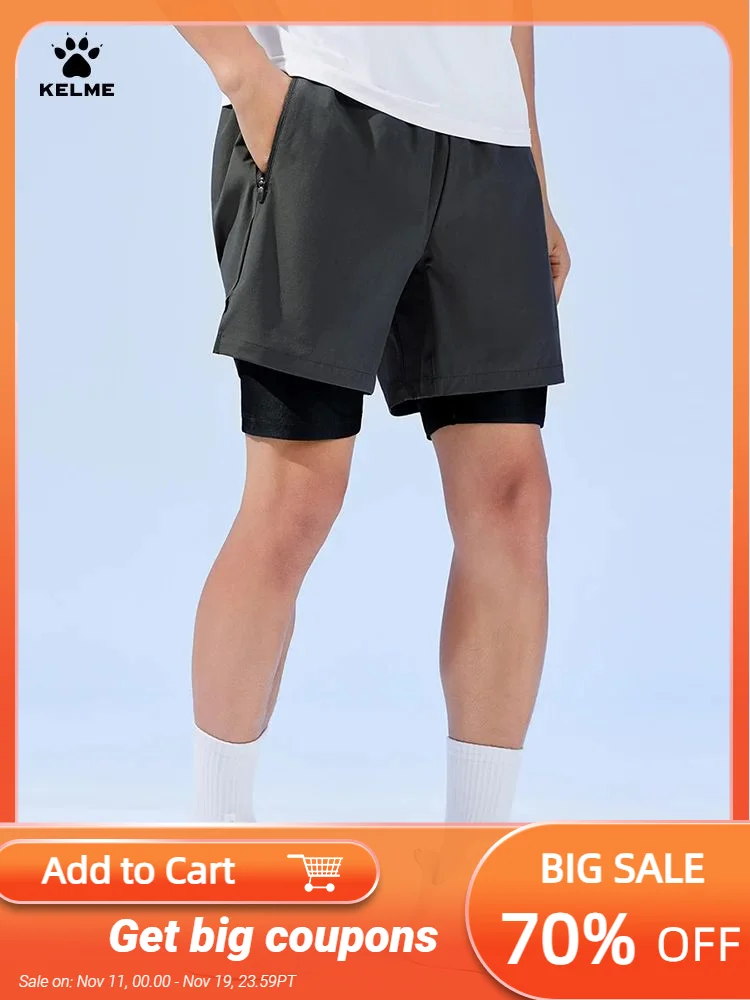 Мужские спортивные шорты Kelme для тренировок, бега, летние трико для фитнеса 2024, обманка из двух частей, тканые брюки для дышащей защиты
Мужские спортивные шорты Kelme для тренировок, бега, летние трико для фитнеса 2024, обманка из двух частей, тканые брюки для дышащей защиты