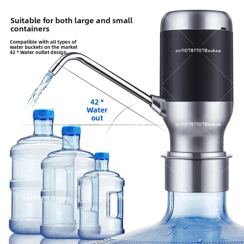 Electric Water Dispenser for 1.2-5Gallon Bottles, Auto Pump, Stainless Steel, High Capacity, Long Battery Life, Home Use
Electric Water Dispenser for 1.2-5Gallon Bottles, Auto Pump, Stainless Steel, High Capacity, Long Battery Life, Home Use