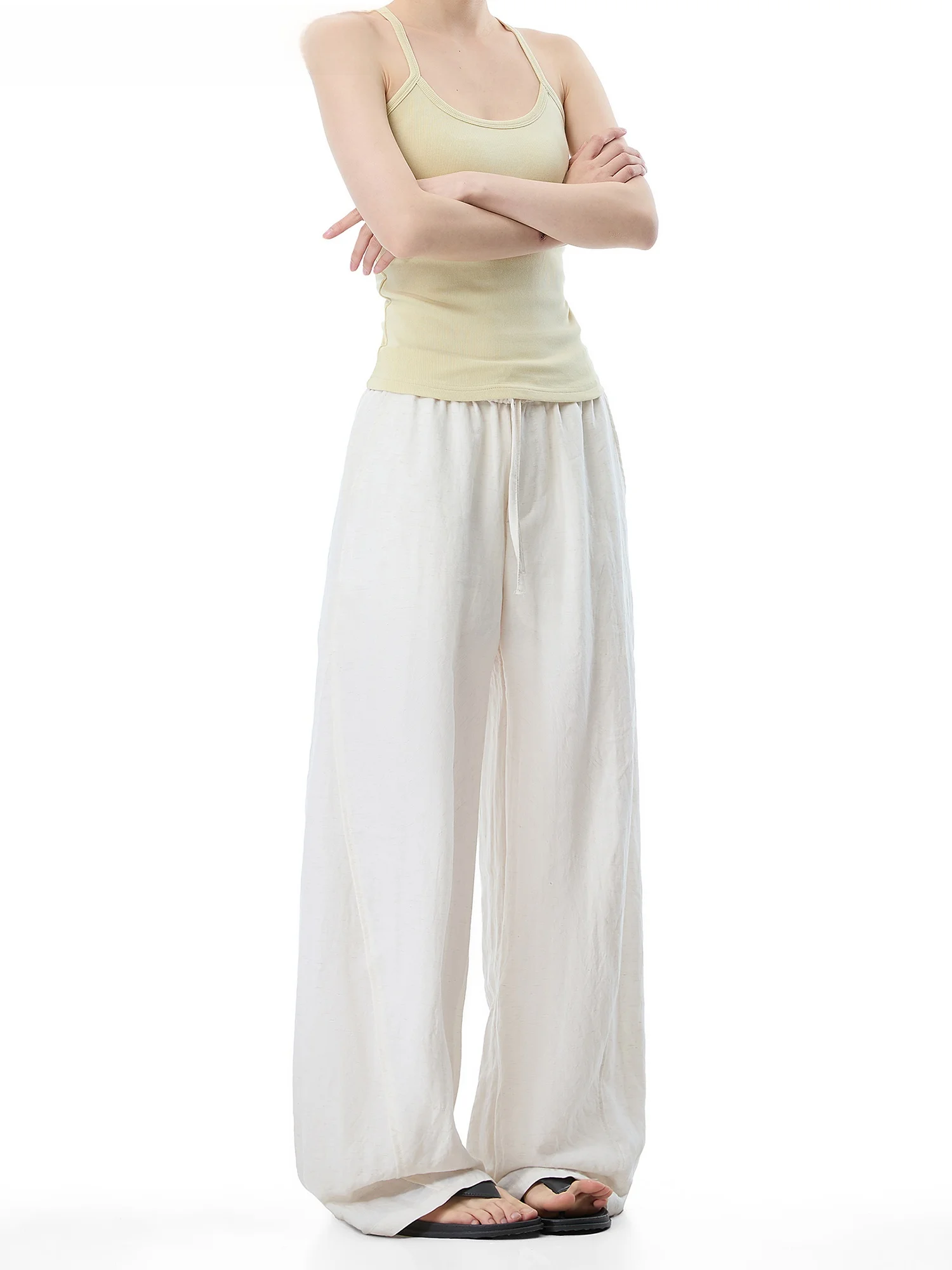 Burgenland Women's Casual Loose Cool Feeling Sporty Pants Straight Leg Wide Leg Summer Long Trousers Comfortable Leisure Pants
Burgenland Women's Casual Loose Cool Feeling Sporty Pants Straight Leg Wide Leg Summer Long Trousers Comfortable Leisure Pants