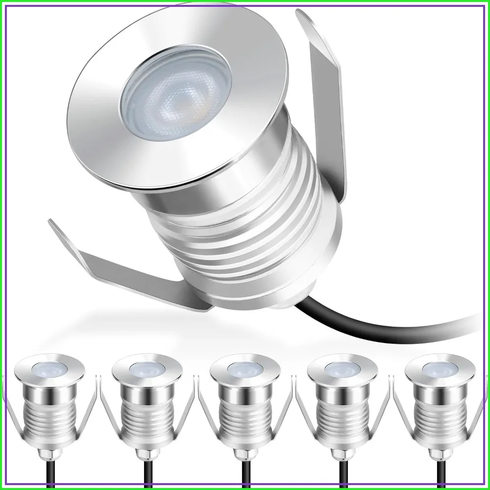 Recessed LED Lights, Heavy Duty Soffit and Deck Lighting, 12-24V Low Voltage, Dimmable, 6-Pack
Recessed LED Lights, Heavy Duty Soffit and Deck Lighting, 12-24V Low Voltage, Dimmable, 6-Pack