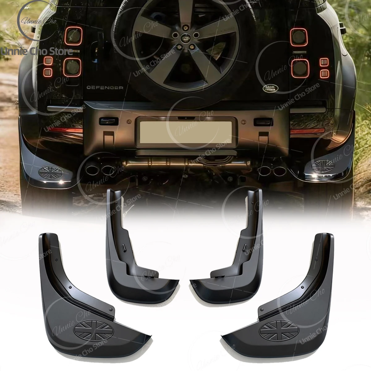For Land Rover Defender 90 110 L663 2020-2026 Accessories Mudguards Mudflaps Fender Liner Mud Flap Splash Guards Auto Parts
For Land Rover Defender 90 110 L663 2020-2026 Accessories Mudguards Mudflaps Fender Liner Mud Flap Splash Guards Auto Parts