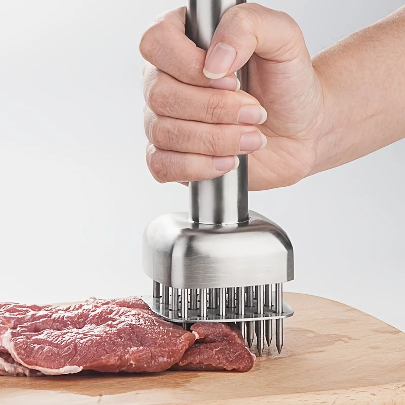 1 X 304 Stainless Steel Meat Tenderiser - Professional Kitchen Tool, Suitable for Steak, Beef, Pork and Chicken Home Cooks
1 X 304 Stainless Steel Meat Tenderiser - Professional Kitchen Tool, Suitable for Steak, Beef, Pork and Chicken Home Cooks