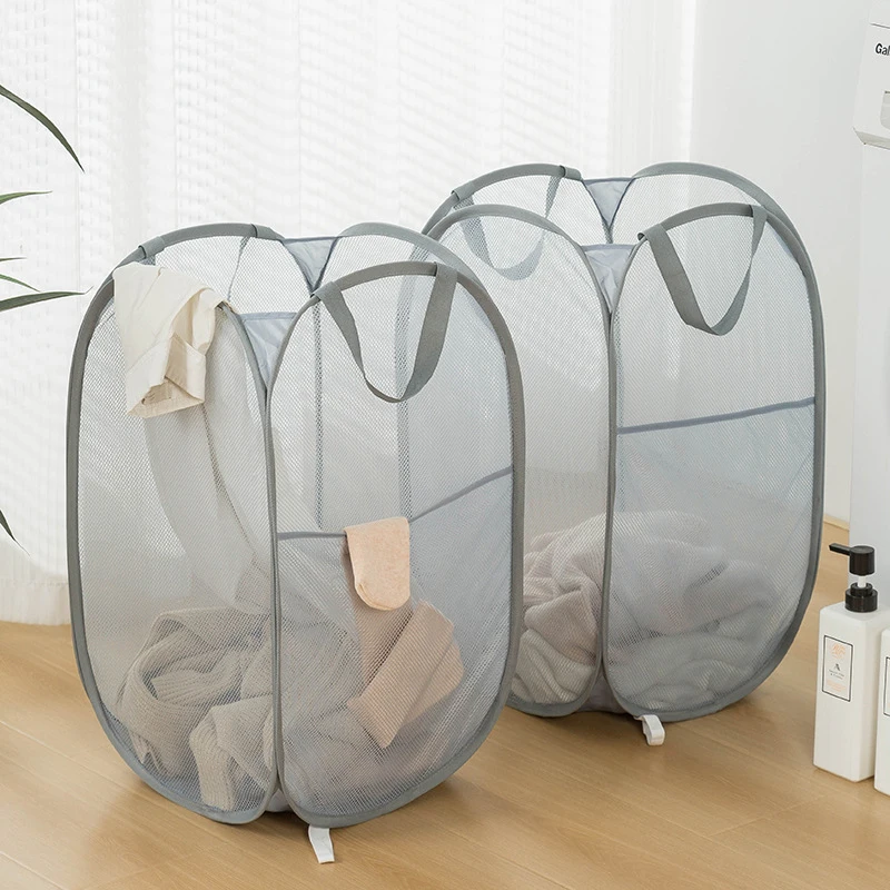 Household Dirty Clothes Storage Basket Mesh lattice Foldable dirty clothes basket Dirty clothes basket Bathroom storage basket
Household Dirty Clothes Storage Basket Mesh lattice Foldable dirty clothes basket Dirty clothes basket Bathroom storage basket