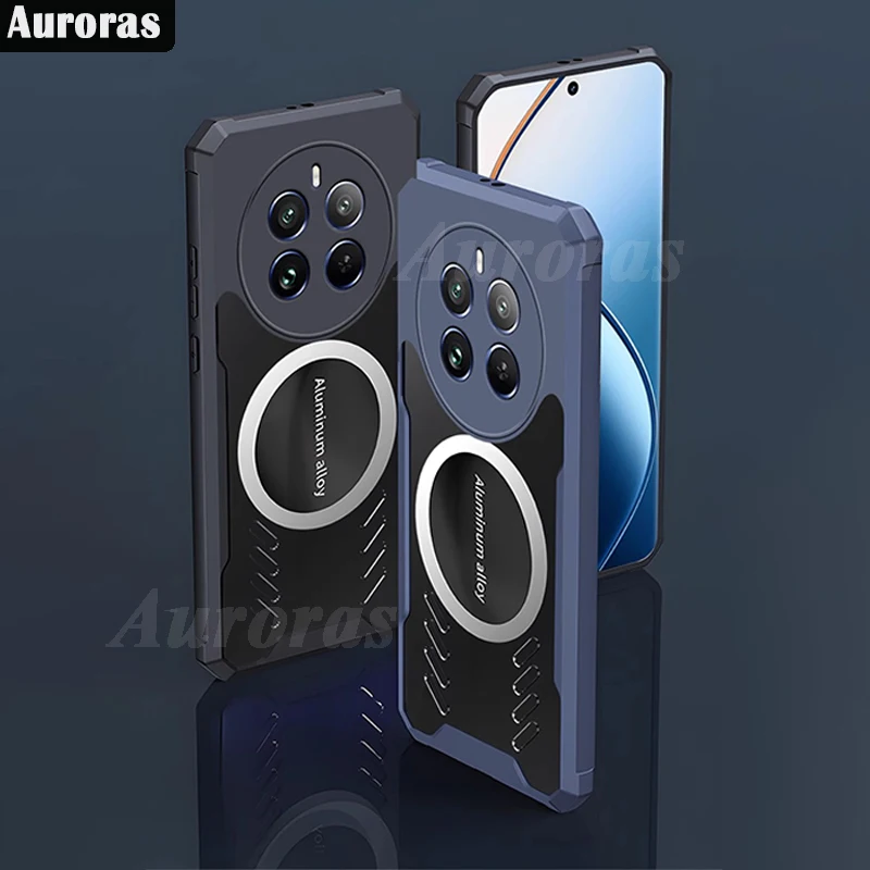 Auroras For Realme 12 Plus 5G Cover Magnetic Heat Dissipation Airbag Shockproof Shell For Realme 12 Pro Plus 12+ Clear Case
Auroras For Realme 12 Plus 5G Cover Magnetic Heat Dissipation Airbag Shockproof Shell For Realme 12 Pro Plus 12+ Clear Case