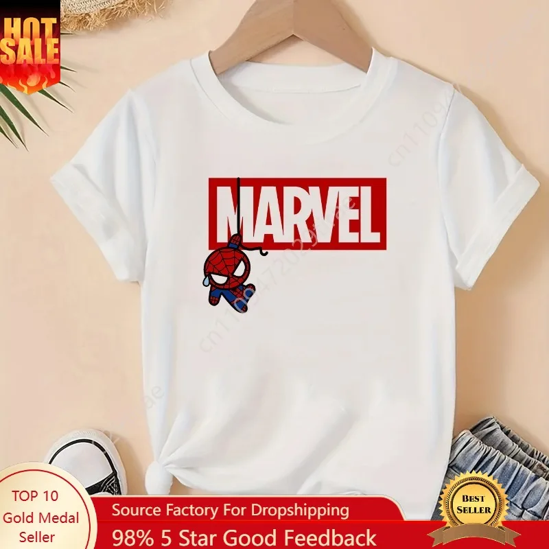 Marvel Marvel Hero Short Sleeve Iron Man Avengers Printed New Summer Cotton T-shirt Comfortable Parent T-shirt Cosplay
Marvel Marvel Hero Short Sleeve Iron Man Avengers Printed New Summer Cotton T-shirt Comfortable Parent T-shirt Cosplay